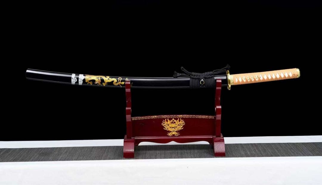 金龍武士 打刀 模擬刀 日本刀 模造刀 武具 舞踊刀 漆鞘