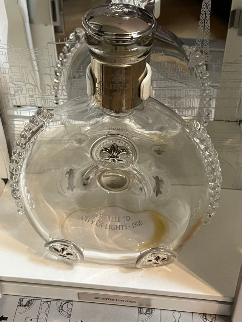 ルイ13世 空瓶 箱 メダル付 City of Lights 1900