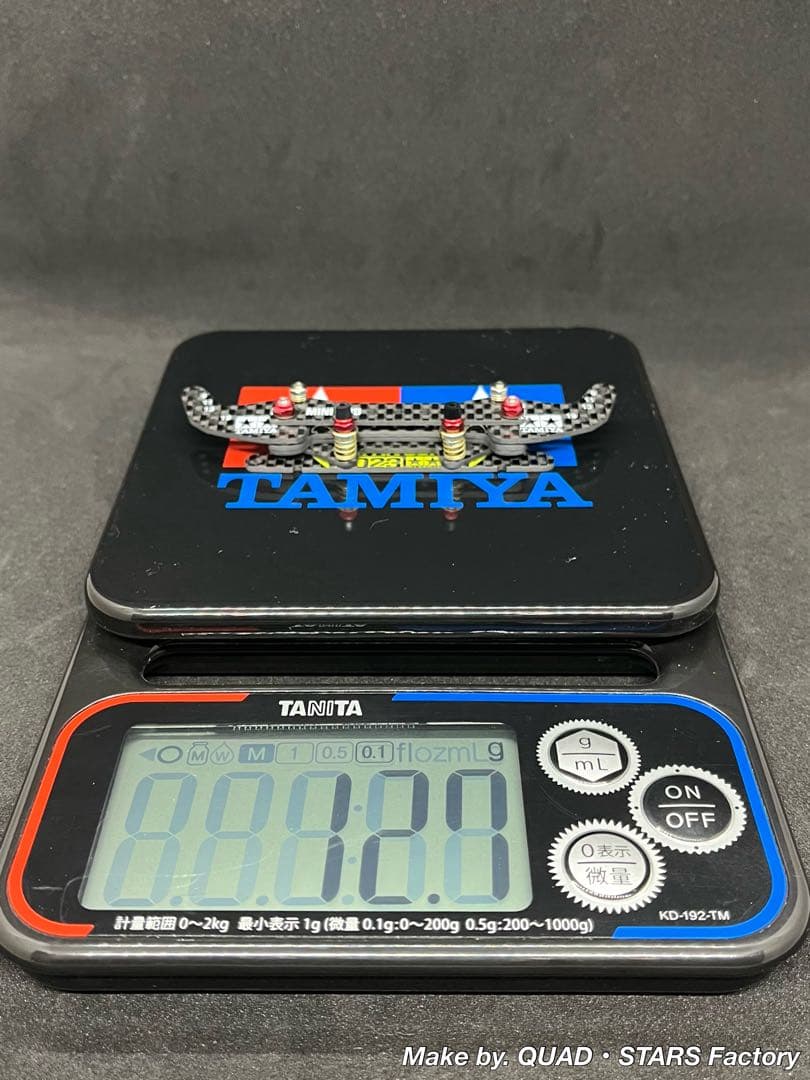 【ミニ四駆・MA用】2軸ATピボットバンパー　J-CUP2023／フルカーボン