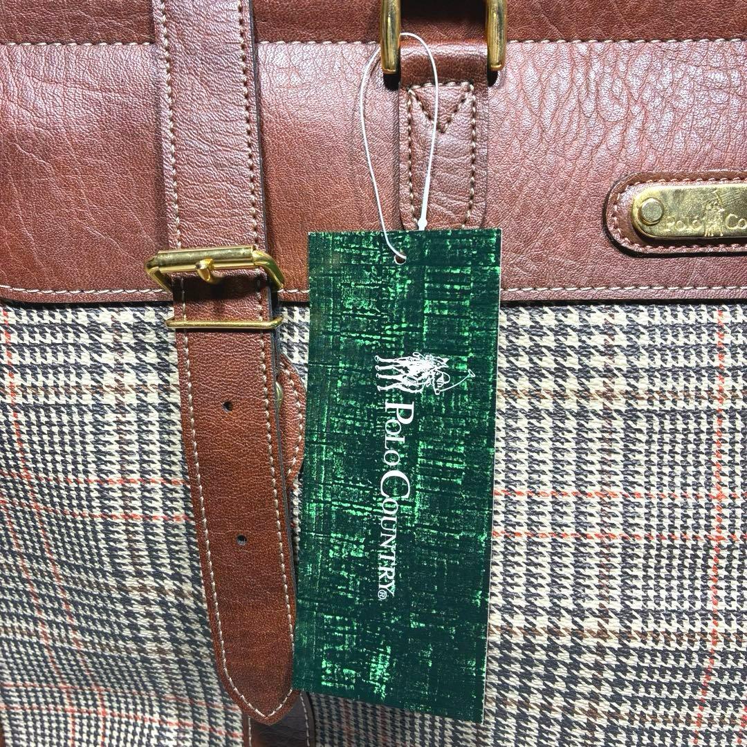 【希少】 Polo Country 2way ボストンバッグ 大容量 新品未使用