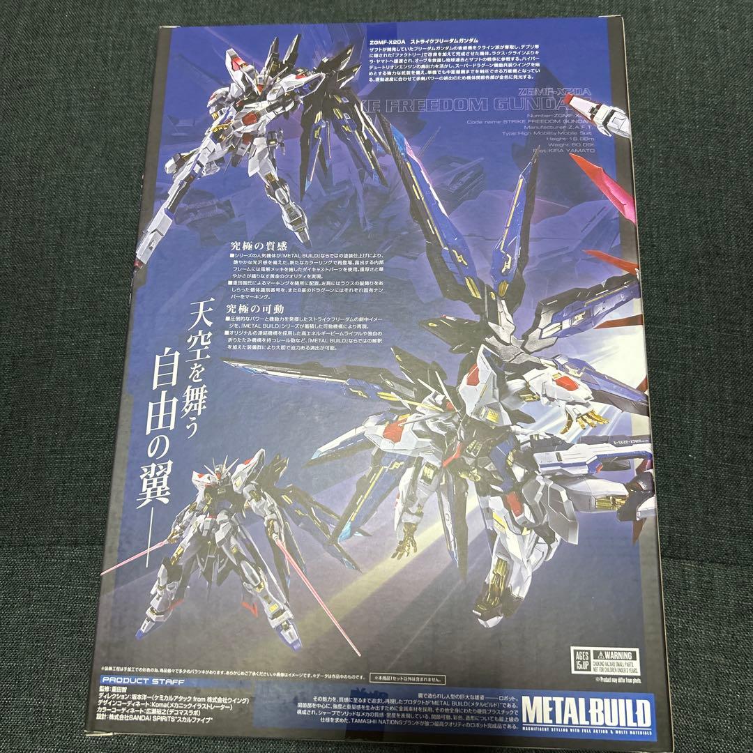 メタルビルド　ストライクフリーダム2024、光の翼