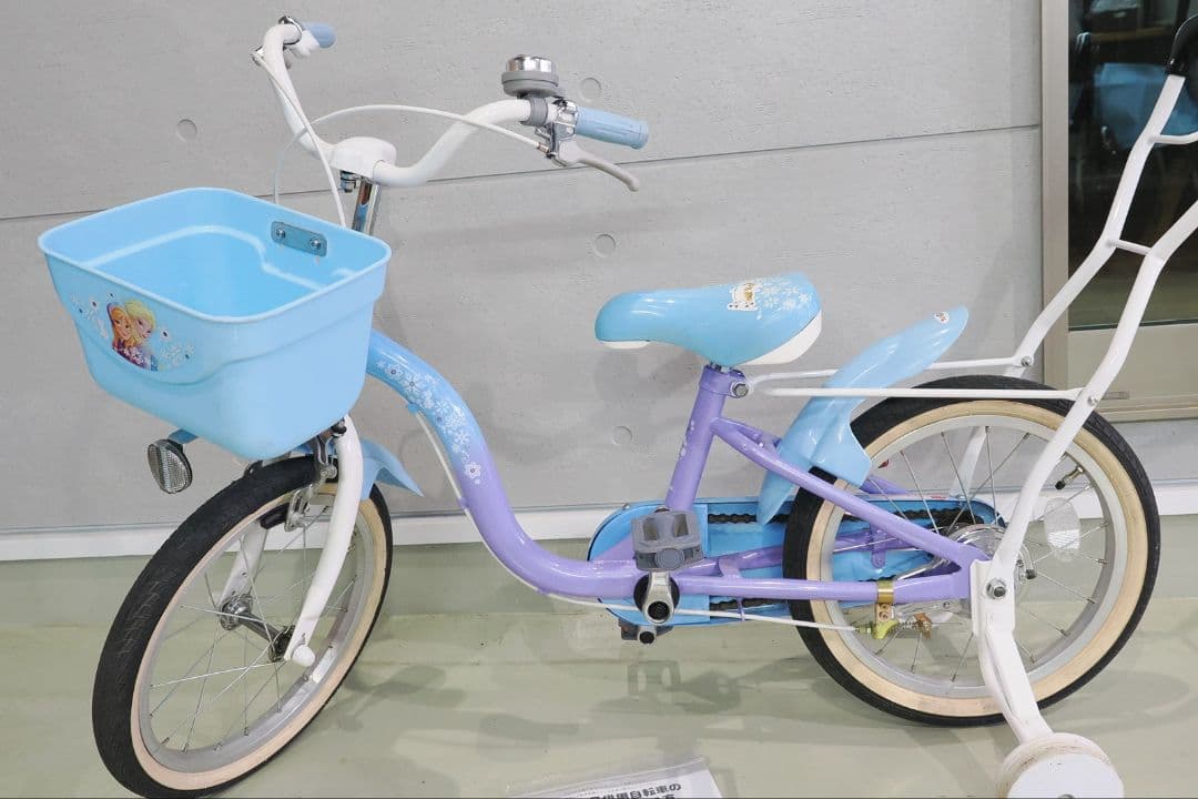 川越市 直接渡し アナと雪の女王 子供用自転車 16インチ　美品