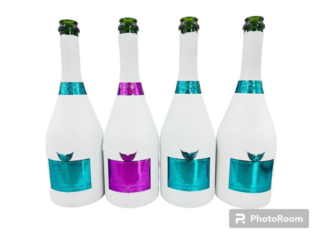 ANGEL エンジェルシャンパン バレンタイン ホワイトデー ケース×４空瓶×４