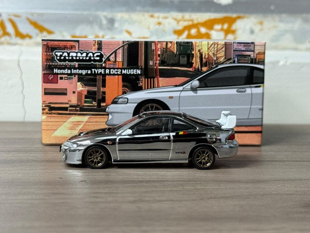 Tarmac 1/64 Mugen Honda TYPER DC2 限定版 銀