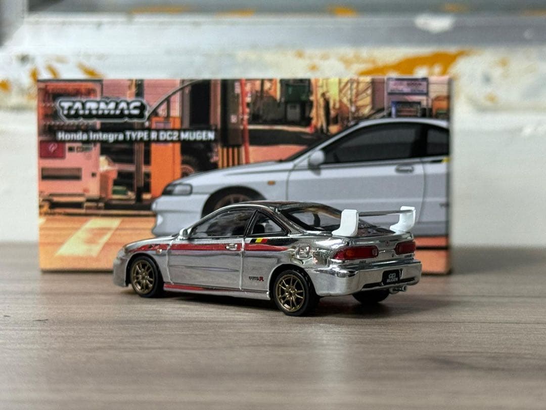 Tarmac 1/64 Mugen Honda TYPER DC2 限定版 銀
