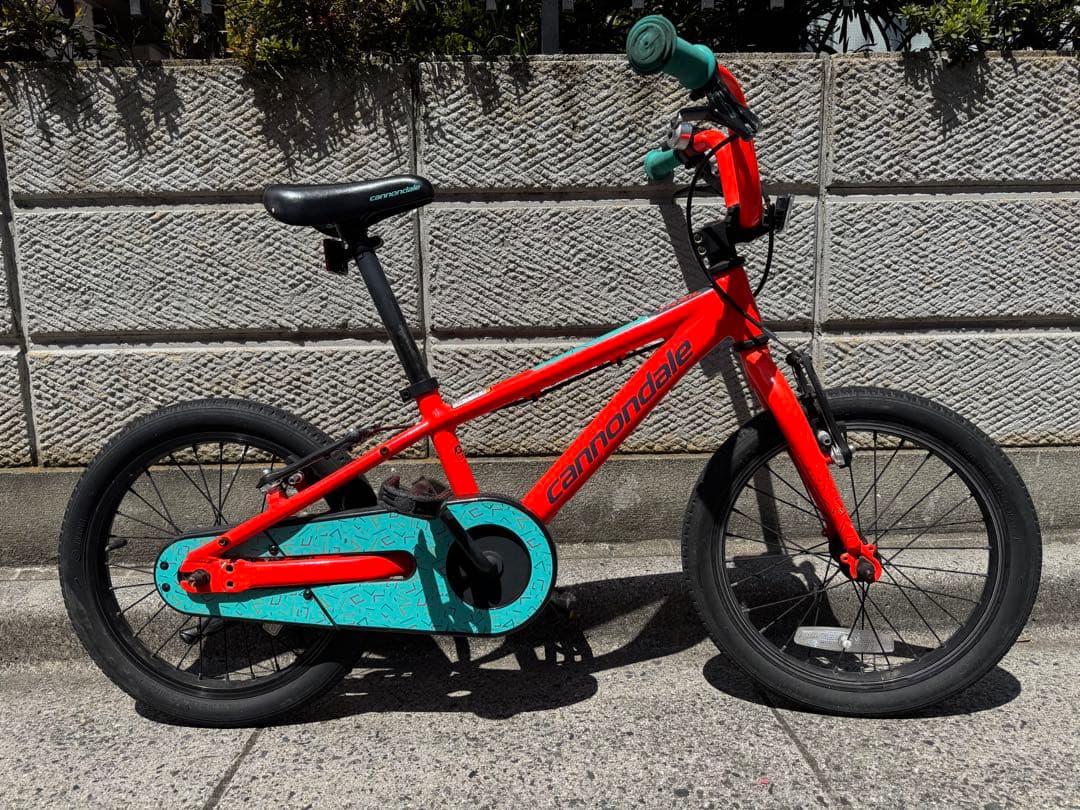【直接渡し限定】Cannondale Kids Trail 16インチ オレンジ
