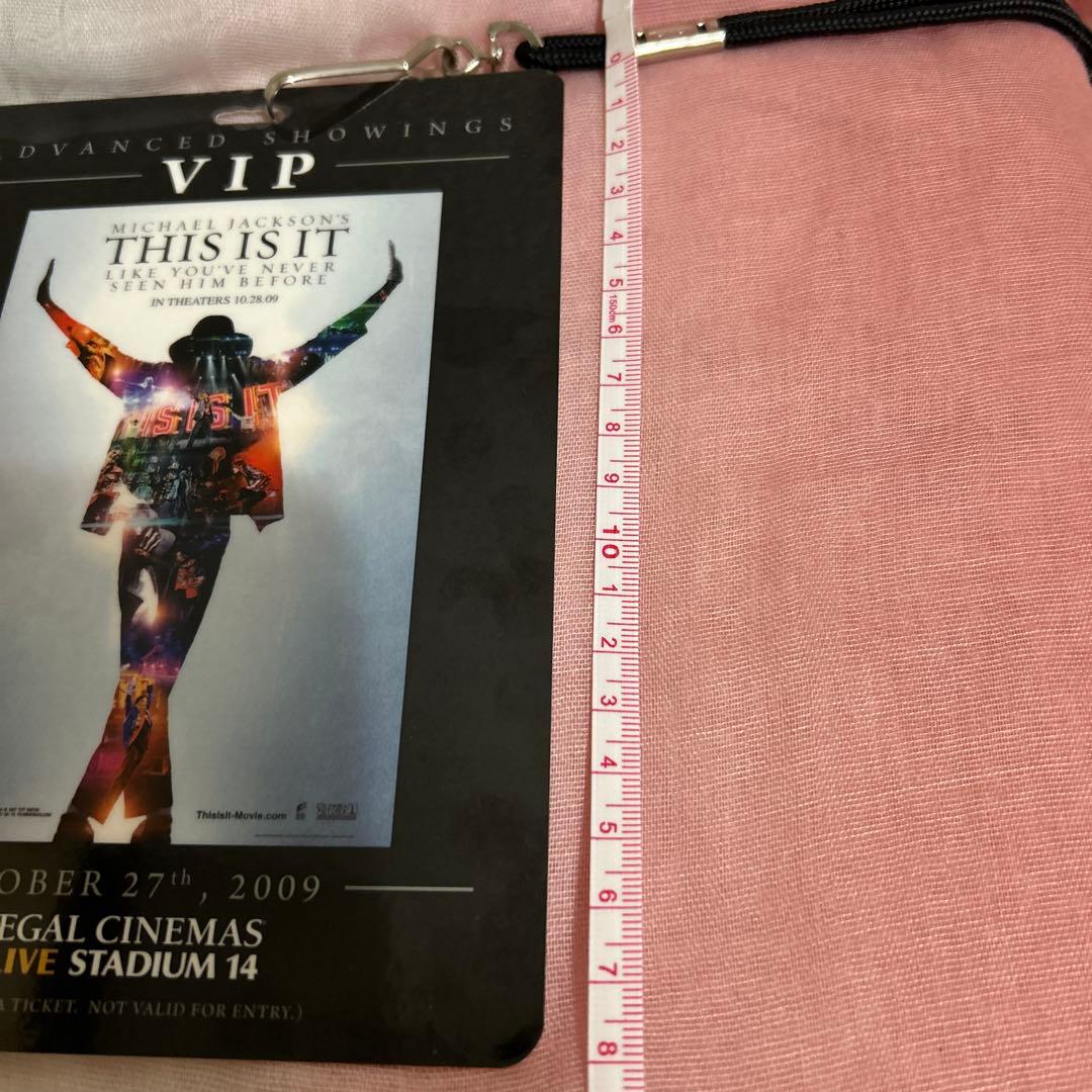 マイケル・ジャクソン THIS IS IT VIPパス　セット先行プレミア上映