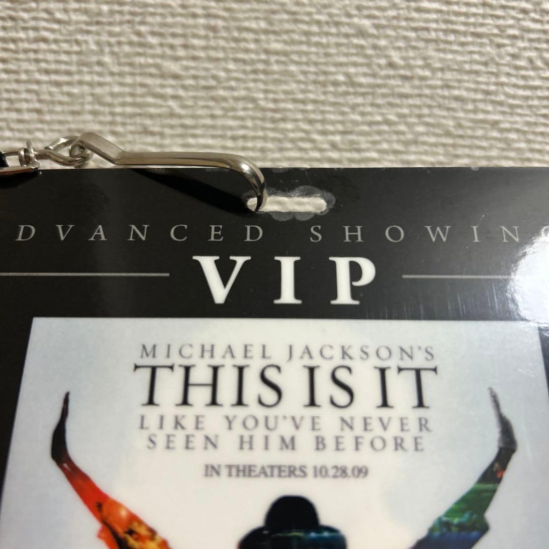 マイケル・ジャクソン THIS IS IT VIPパス　セット先行プレミア上映