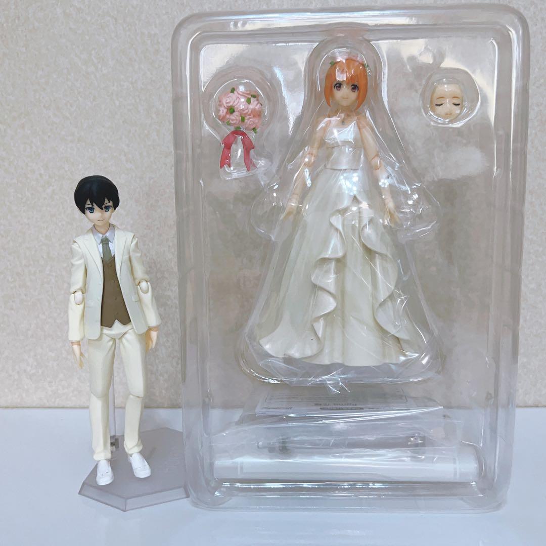 figma 花嫁 花婿 セット　アクション フィギュア　稼働フィギュア