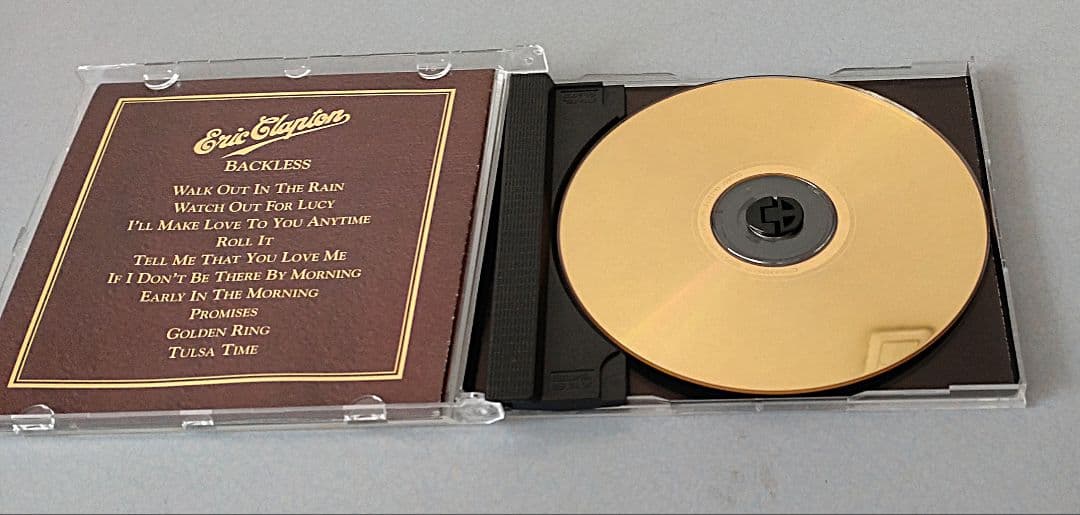 貴重Eric Clapton Backless MFSL 輸入盤GOLD CD