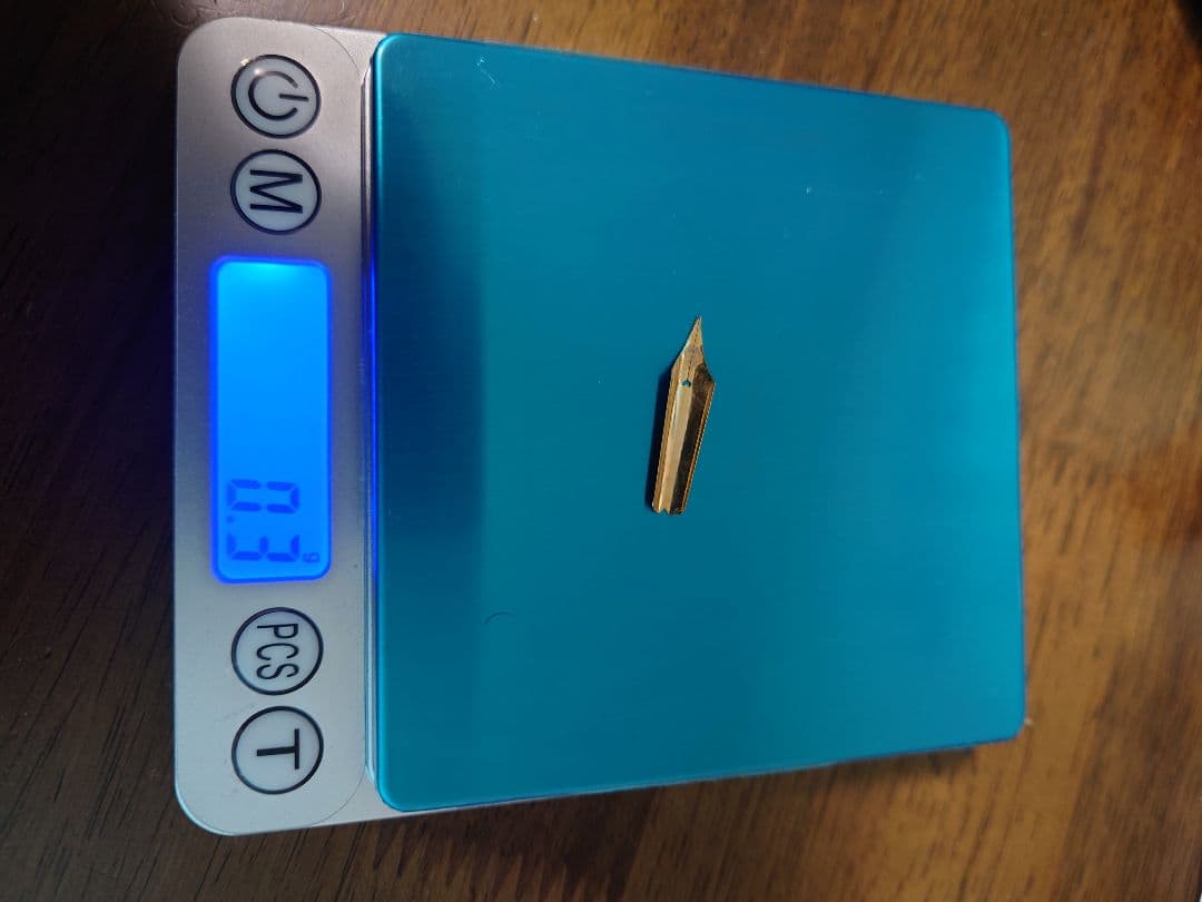 【戦前14金】万年筆ペン先　ニブ　14K ワランテッド