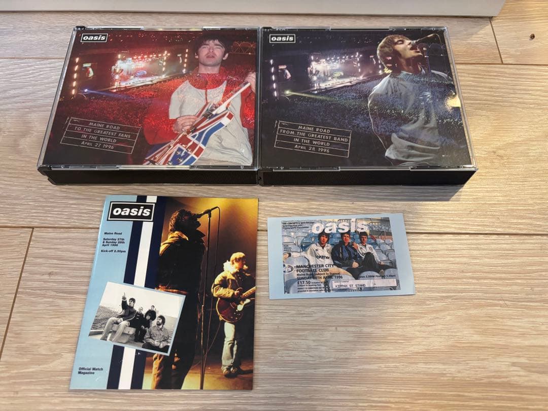 Oasis●MAINE ROAD 1996●4CD+2DVD●コレクターズ●完品