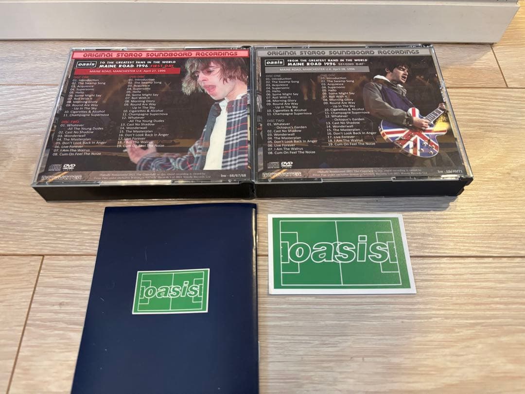 Oasis●MAINE ROAD 1996●4CD+2DVD●コレクターズ●完品
