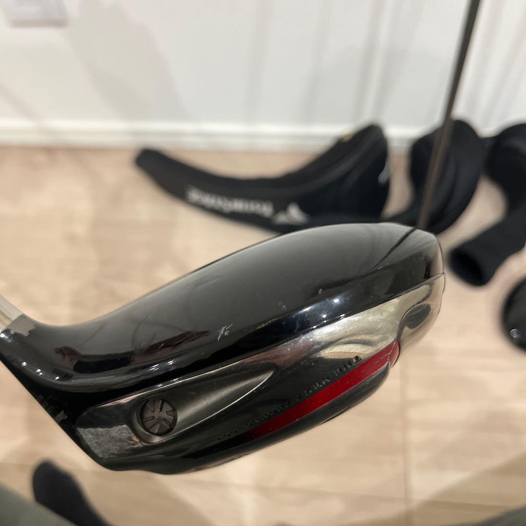 ツアーステージ　1W3W4U3本セット　社外ヘッドカバー付き