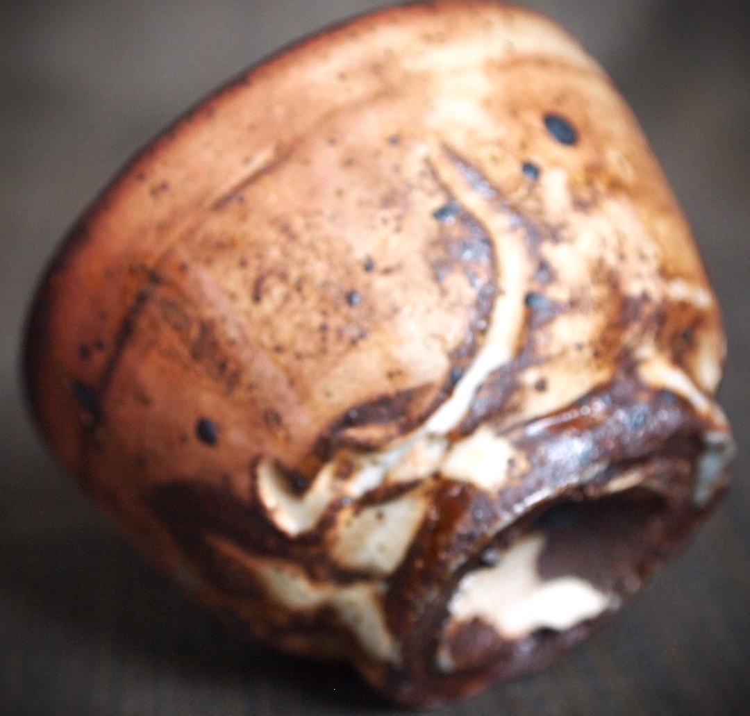 人気作家★水谷渉【師：中川自然坊＆鯉江良二粉引唐津ぐい呑みB