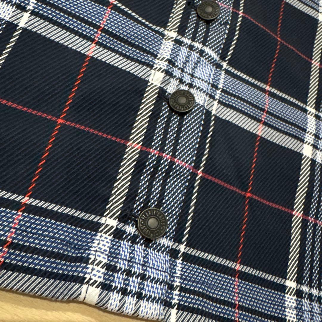 【新品未使用】PEARLY GATES パーリーゲイツ　チェックスカートタグ無し