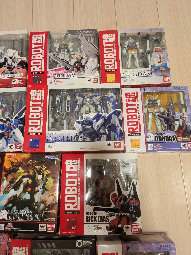 ロボット魂 機動戦士ガンダム　21体セット