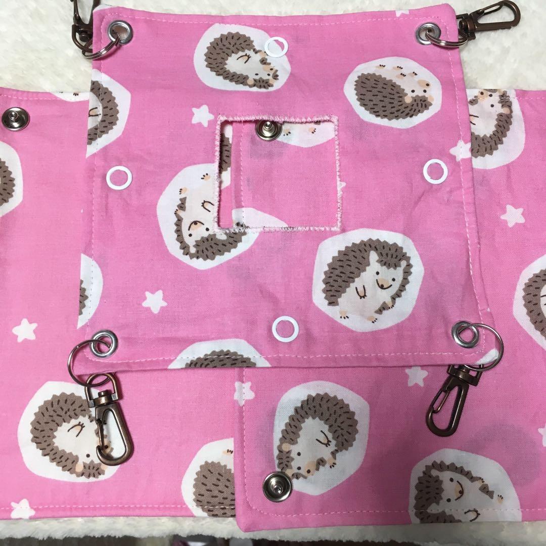 モモンガハウス(ハリネズミ柄)Bタイプ  春(夏)秋仕様   1700円