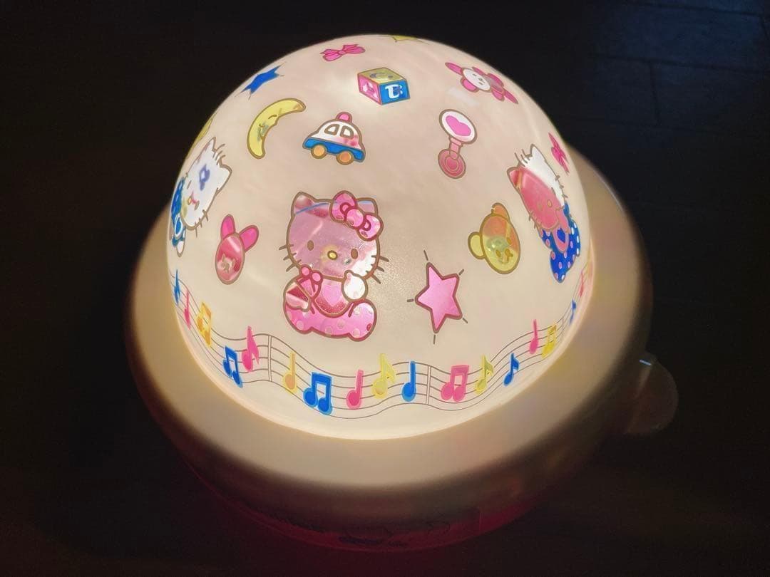 ハローキティ プラネットファンタジー ライト オルゴール プラネタリウム