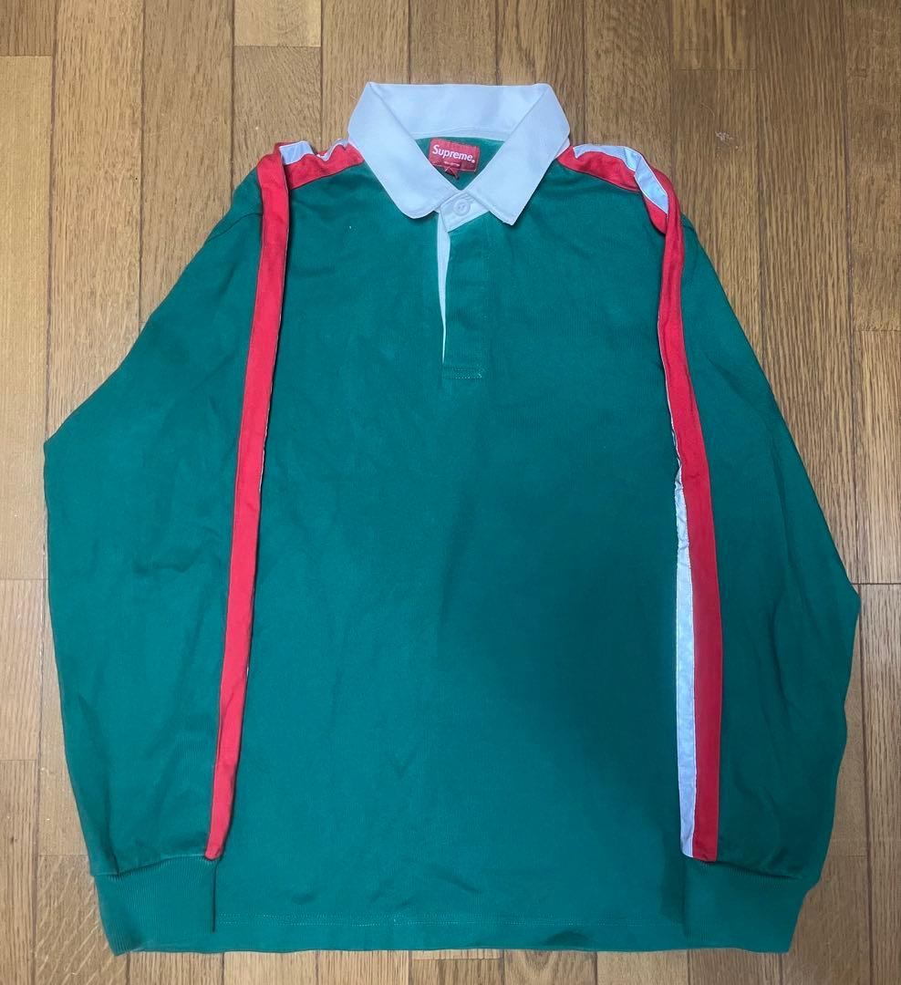 ウェア SUPREME Reflective Sleeve Stripe Rugby