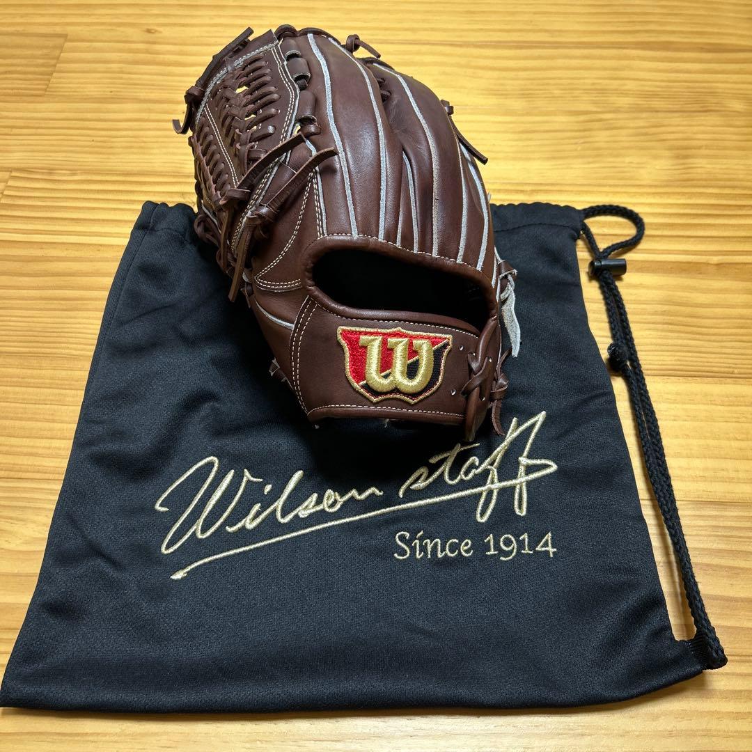 Wilson Staff DUAL 硬式用グローブ　左投げ用