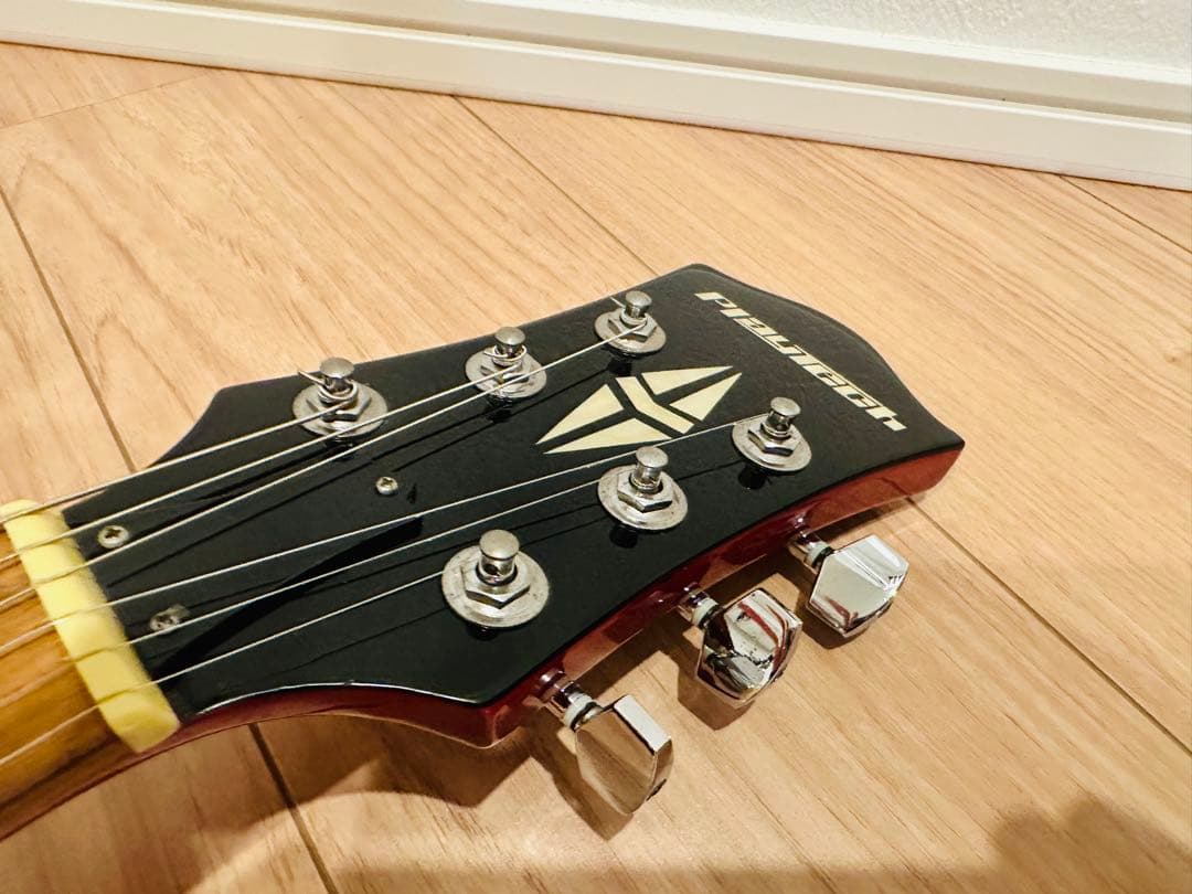 ギター PLAYTECH LP-500 PREMIUM Quilt Top P-90