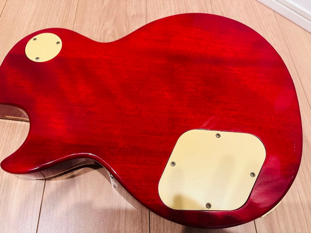 ギター PLAYTECH LP-500 PREMIUM Quilt Top P-90