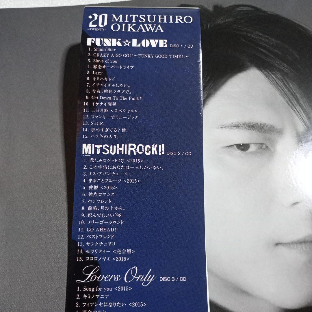 及川光博 20-TWENTY- 初回限定 3CD+DVD 写真集 アクスタ