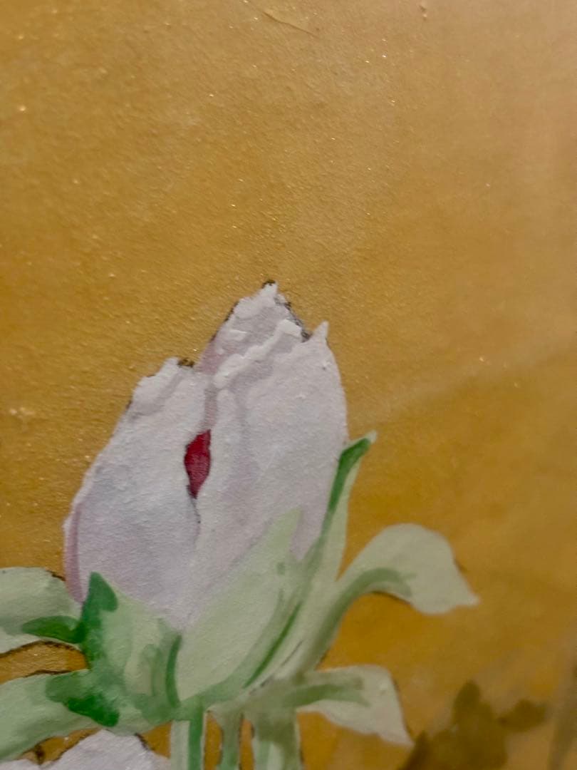 #宮下柚葵「牡丹」 絵画 額装作品 直筆サイン入り