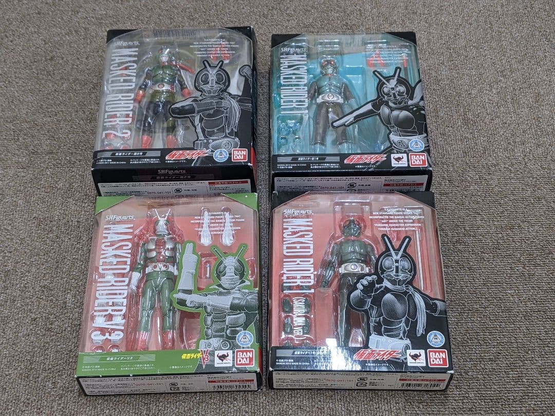 s.h.figuarts 仮面ライダー フィギュア まとめ売り