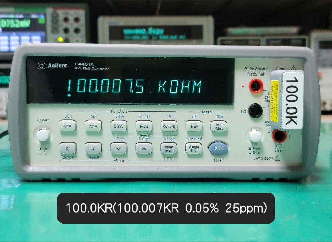 希少後期型 34401A 6.5桁 DIGITAL MULTIMETER