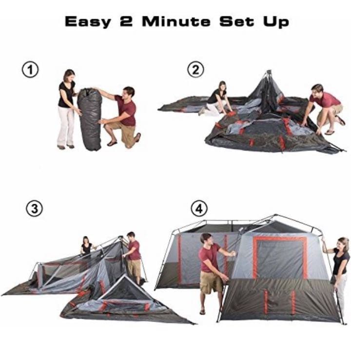 新品未使用　大人気　オザークトレイル　16×16 12人　インスタント　キャンプ