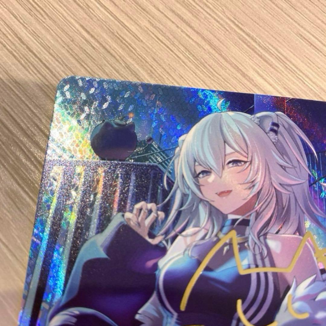 獅白ぼたん　sec ホロライブオフィシャルカードゲーム　サイン