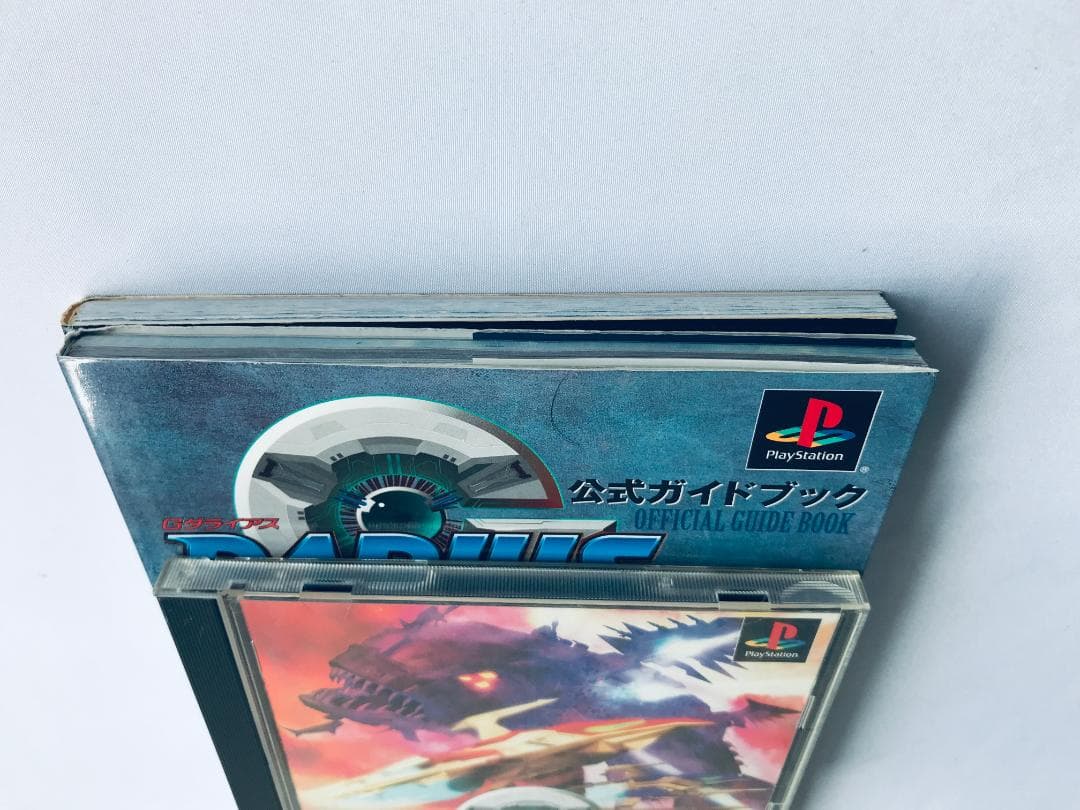 Gダライアス外伝 公式ガイドブック パーフェクトプログラム 帯 ハガキ PS