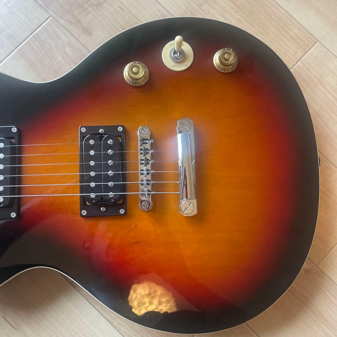 Donner エレキギター HHピックアップ配列　サンバーストDL-124