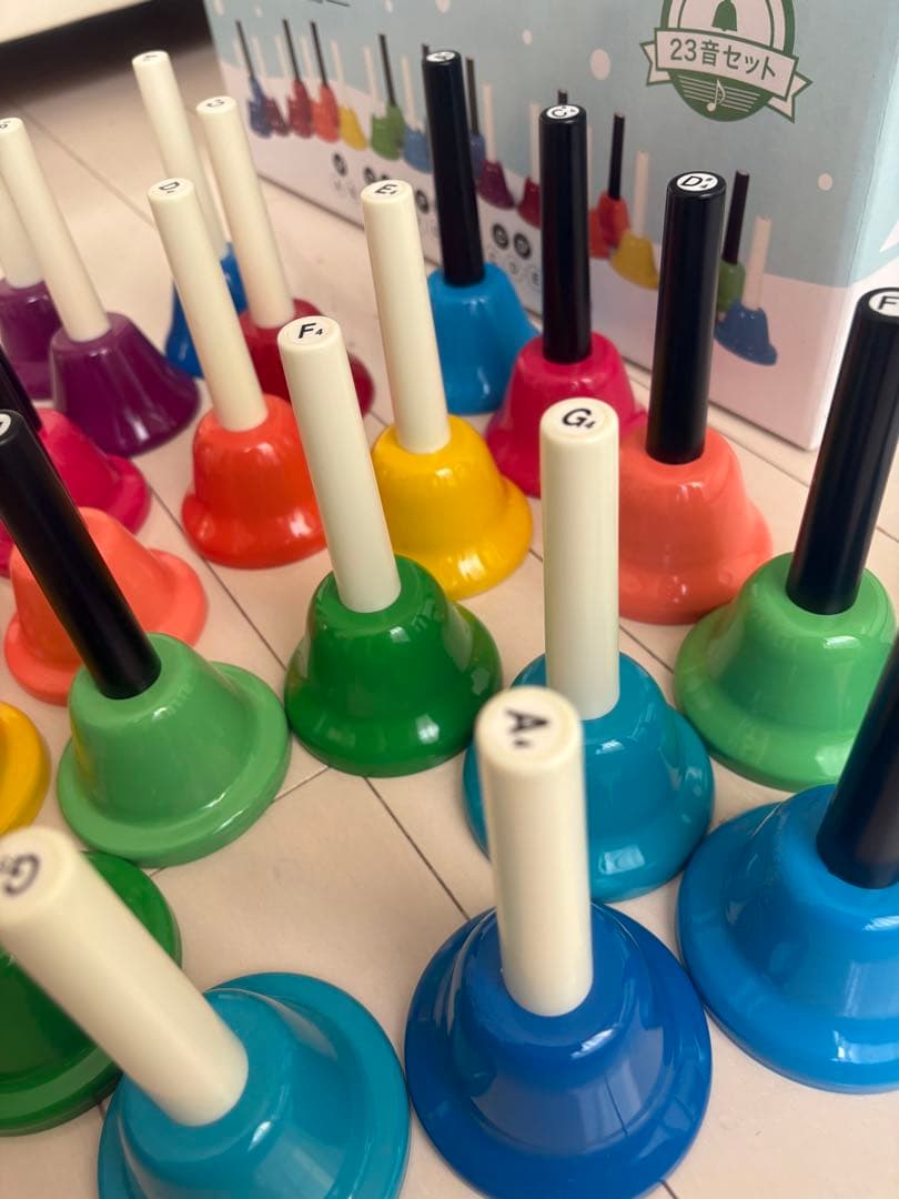 ハンドベル　ミュージックベル　ハンドベル23音　ミュージックベル23音