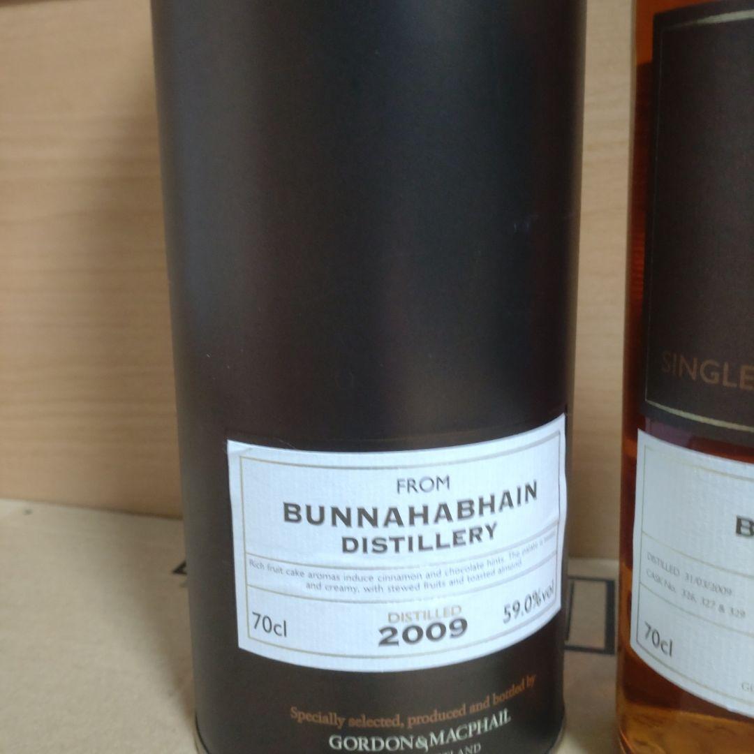 G&M Bunnahabhain 2009 700ml　カスクストレングス