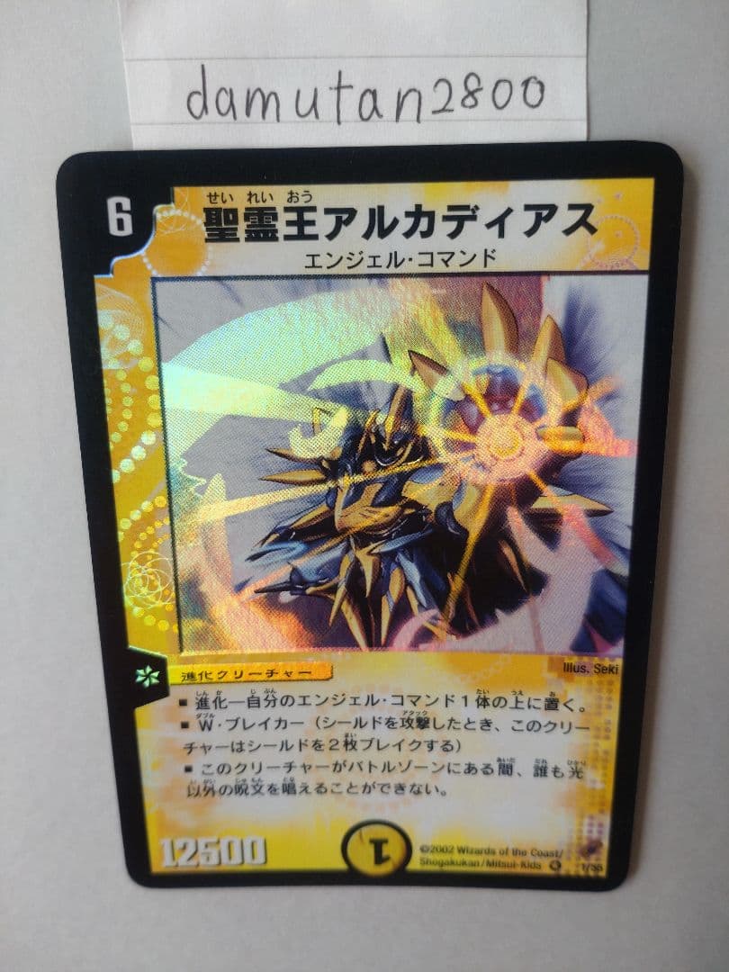 【デュエルマスターズ】聖霊王アルカディアス 初期 美品 ワンオーナー品