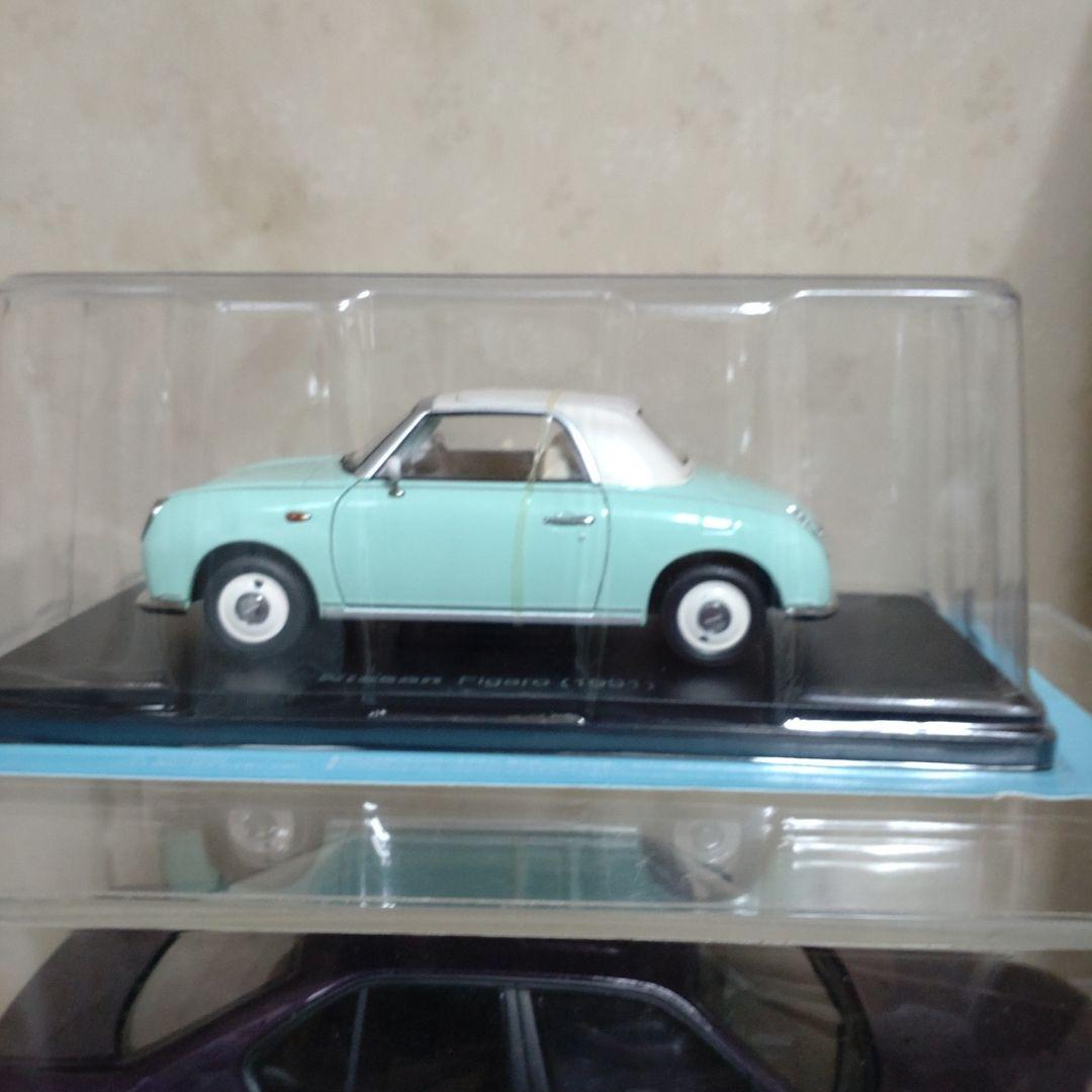 1/24 国産名車コレクショントヨタソアラ2800 GT & 日産フィガロセット