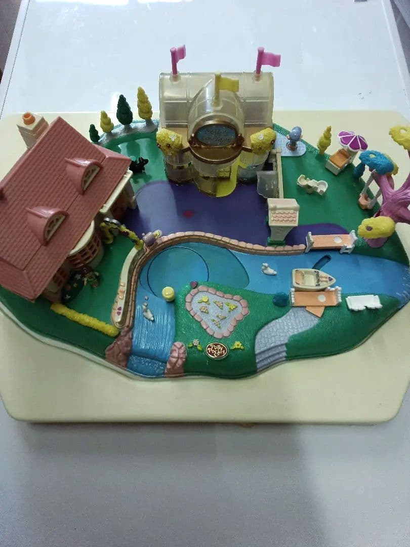 ポーリーポケット 動きだす魔法の街✨ 展示用ケース付✨非売品