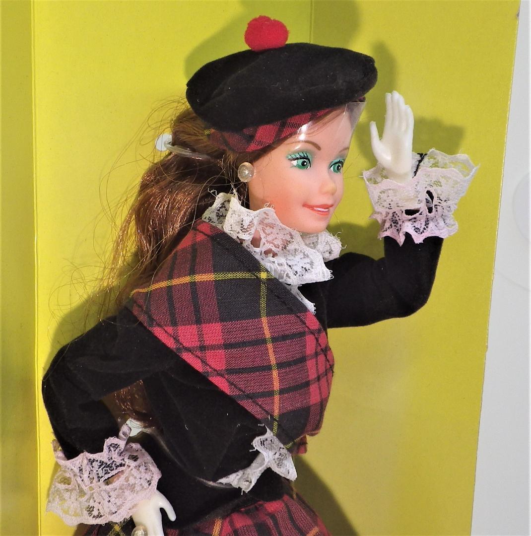 激レア【製造ミスの白い手】　ビンテージ1980年　スコティッシュバービー