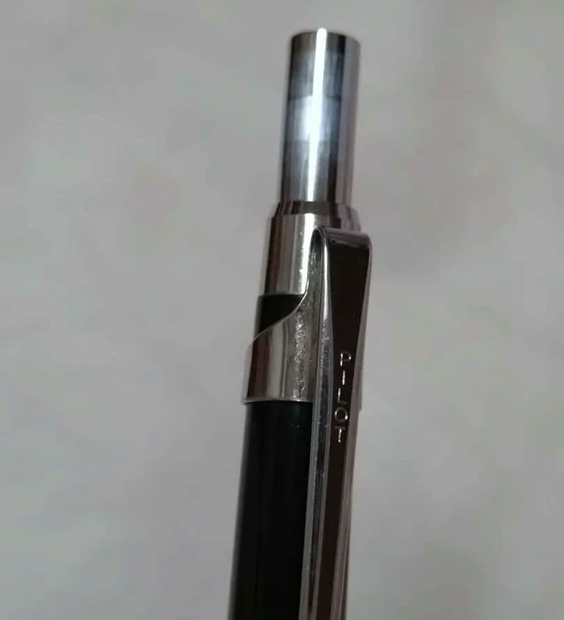 中古美品0.3pilotパイロットシャープペンブラック金属竿箱芯セット　送料無料