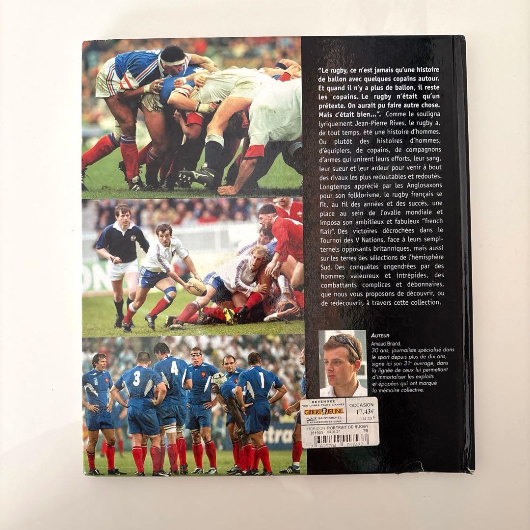 【希少】フランス　ラグビー　写真集