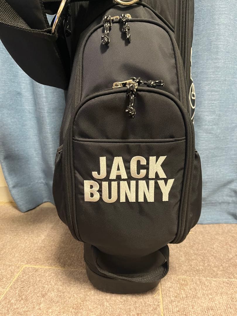 JACK BUNNY スタンド式ゴルフバッグ ブラック
