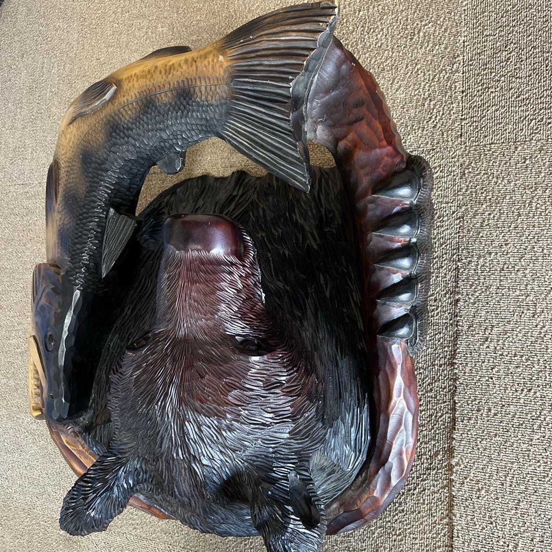 木彫り　熊　ビッグサイズ