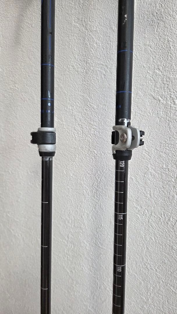 SINANO スキー ストック 伸縮 フリーFAST-α 95-120cm