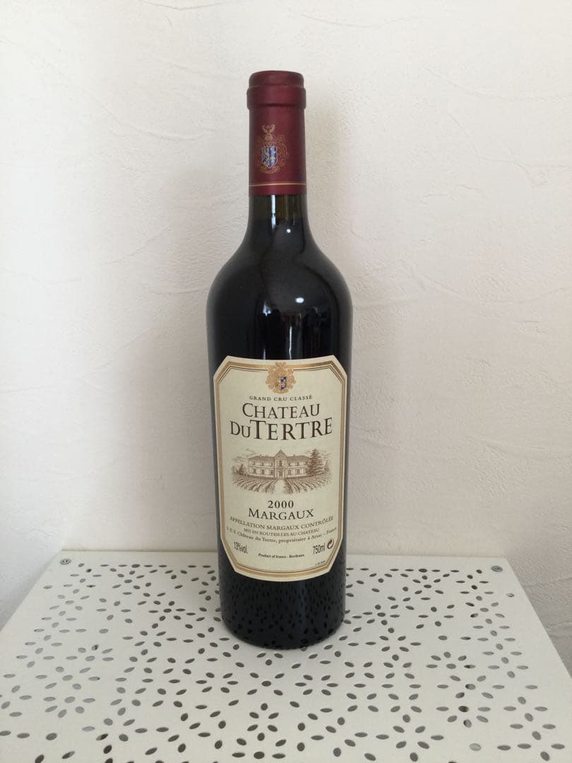 【希少2000年】 CHATEAU DU TERTRE 2000 MARGAUX