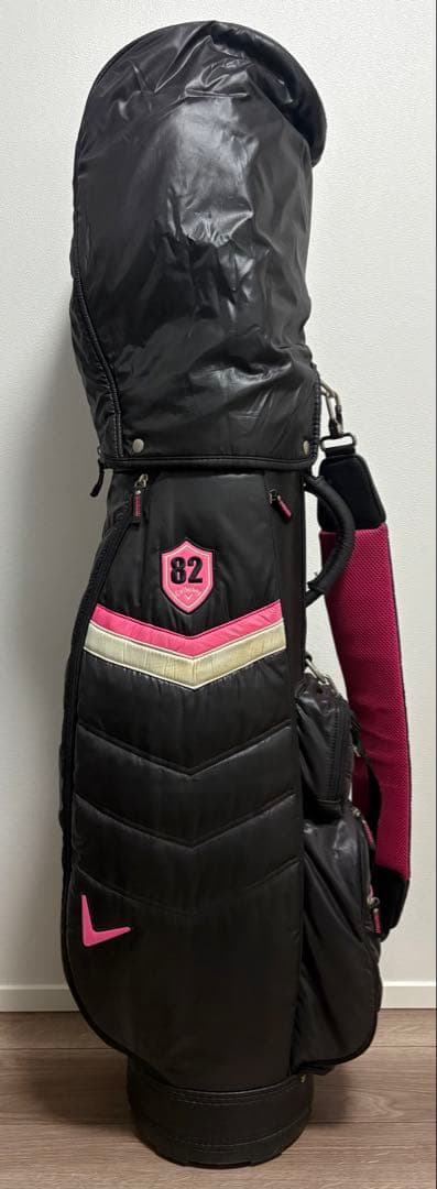 Callaway レディース キャディバッグ ブラック/ピンク/ホワイト