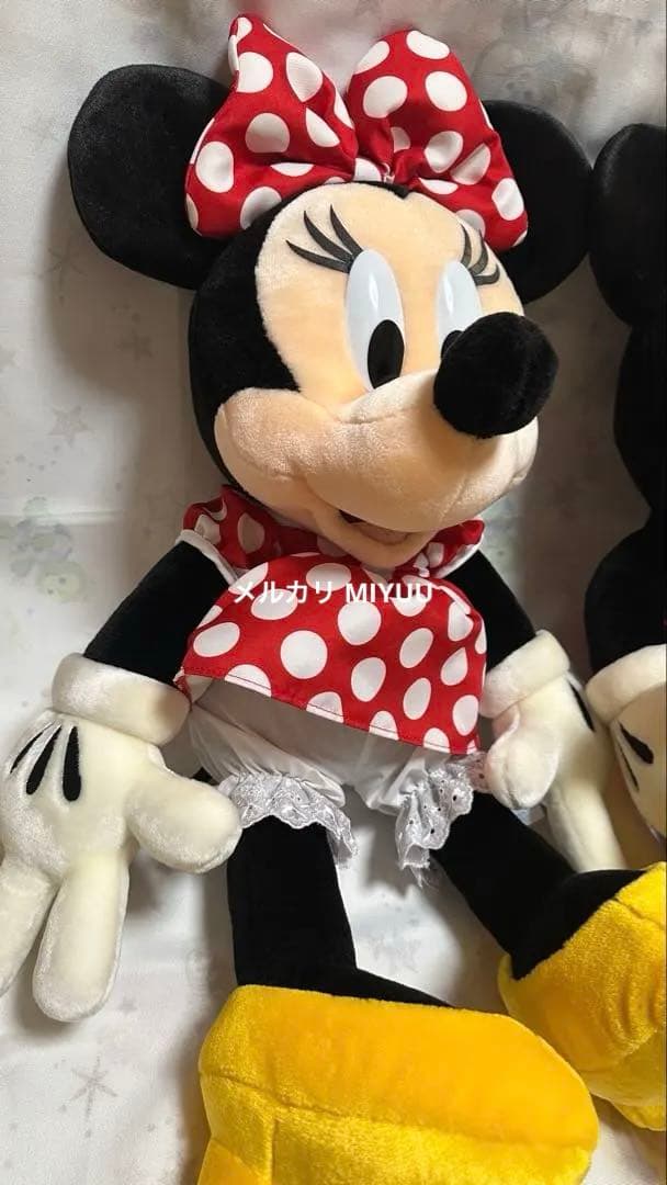 ミッキー ミニー ぬいぐるみ ディズニーランド