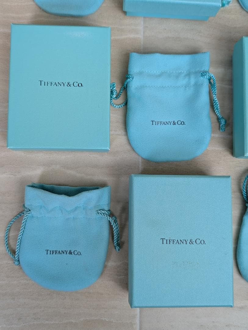 まとめ売り　ティファニー　Tiffany&Co.　空箱　巾着袋　ポーチ　セット
